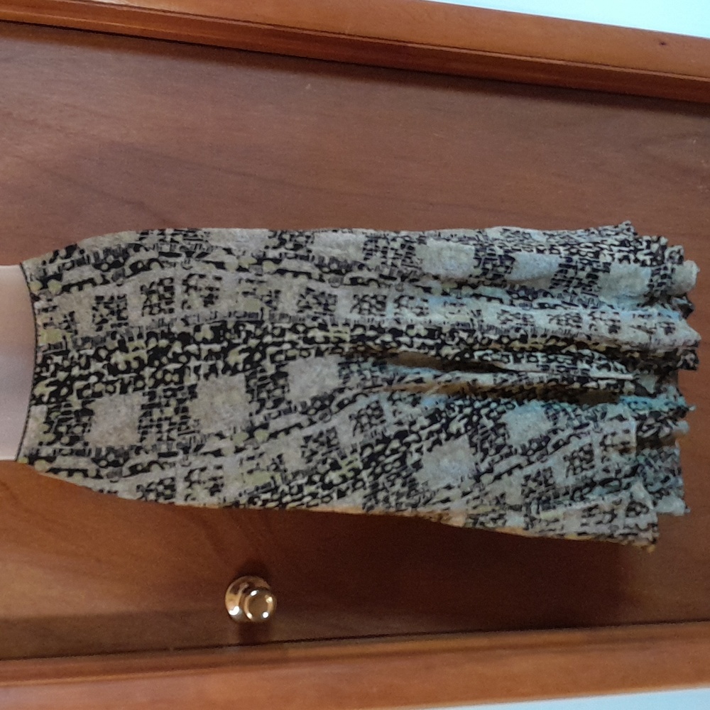 Vintage J M Collection Patterned Skirt - Picture 2 of 7